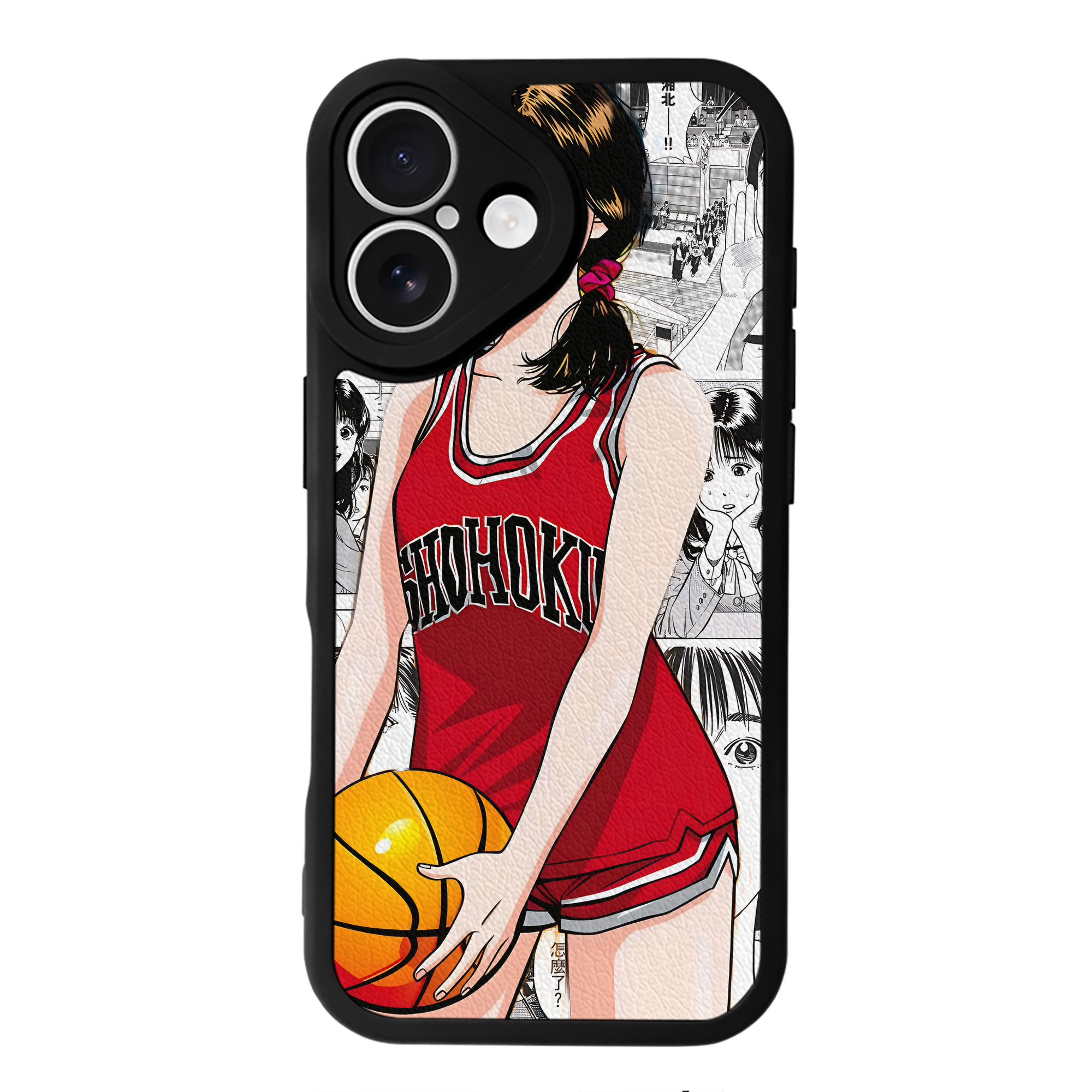 （画像用） SLAM DUNK／スラムダンク 【iPhone 16シリーズ対応】シリコンスマホケース（レザー調） 材質：シリコン
